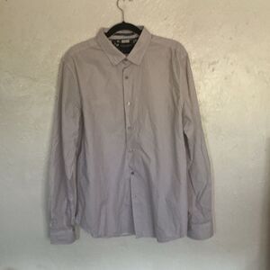 Denim & Flower Mens large long Sleeve red and black